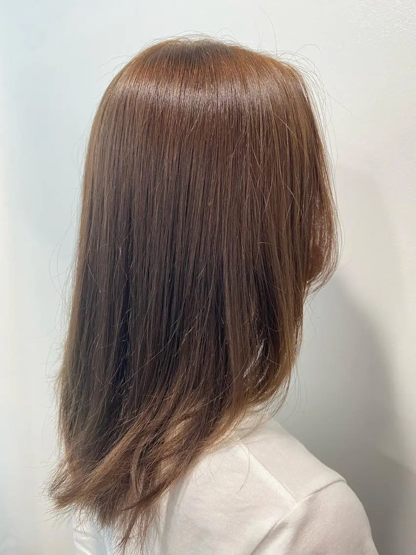 セミロング パーマモデル募集中 渥美翔人のヘアスタイル