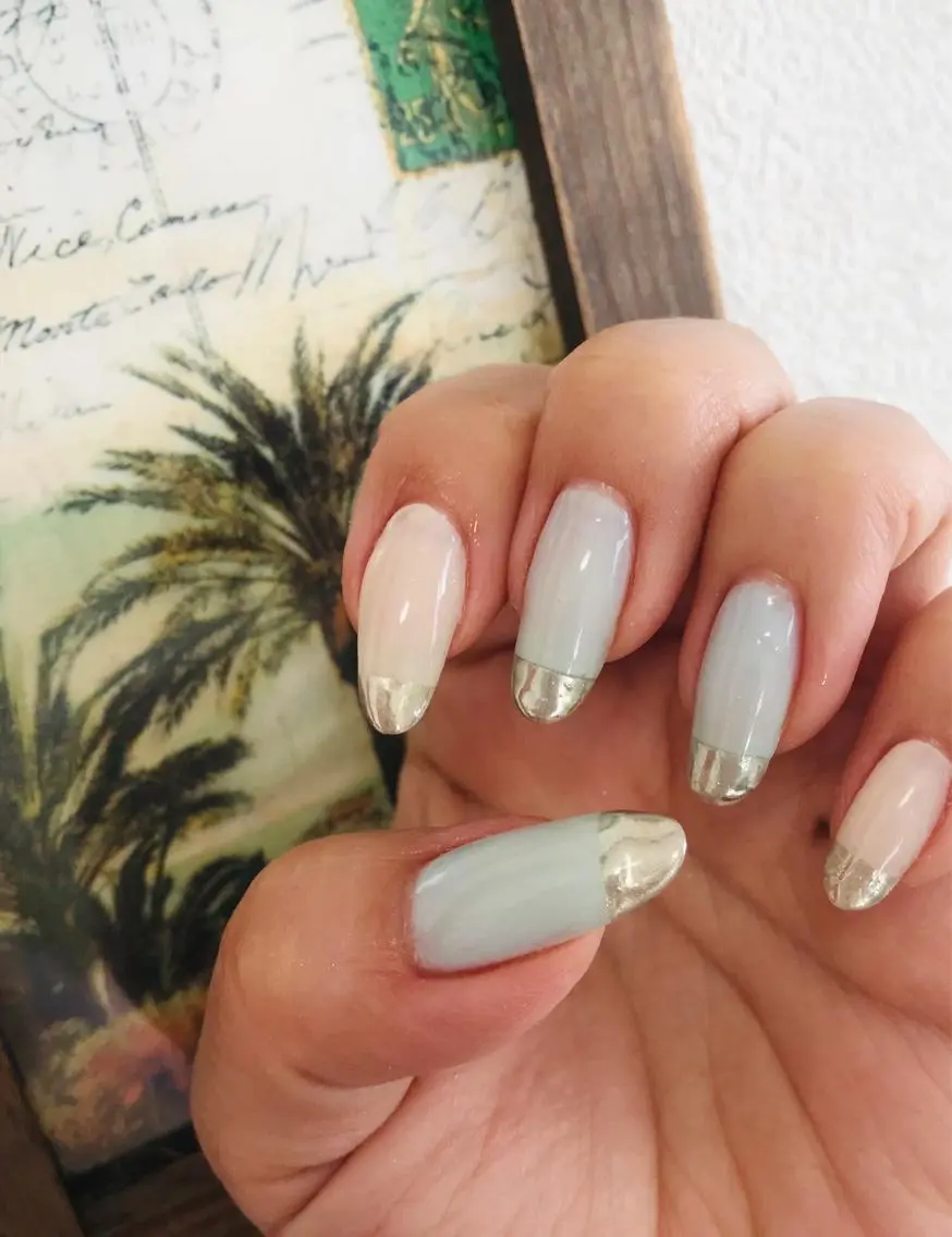 ネイル ミラーネイル ハンドネイル NAIL Nutsのネイルデザイン