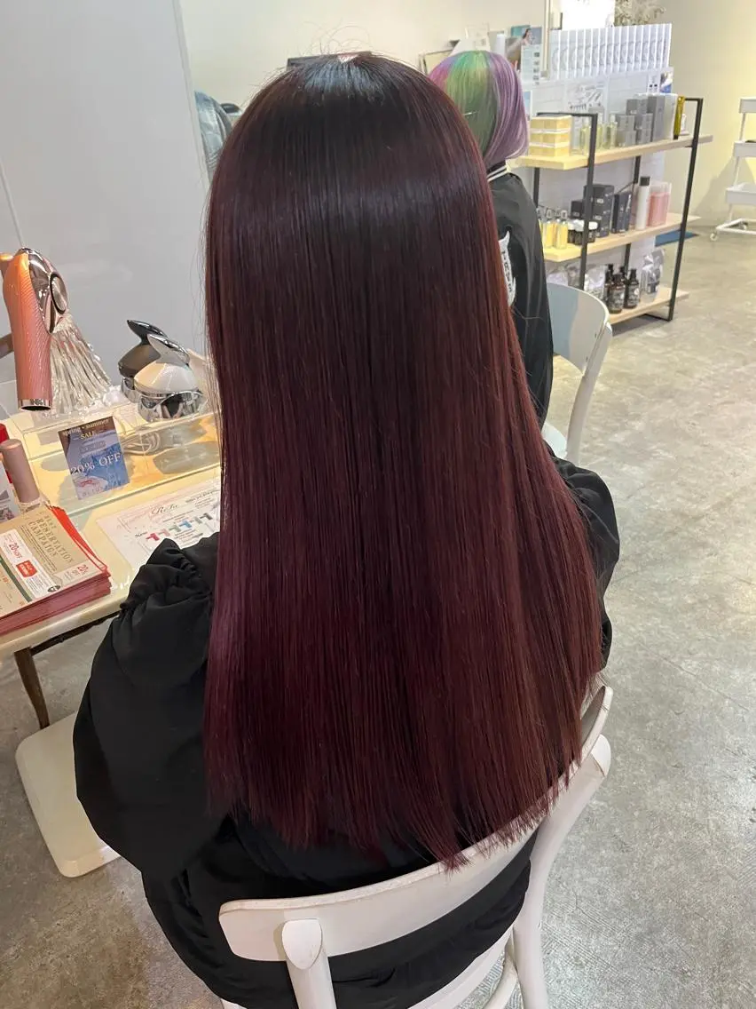 セミロング カラー ヘアカラー 艶髪／髪質改善 ♡Tsuzumiのその他イメージ
