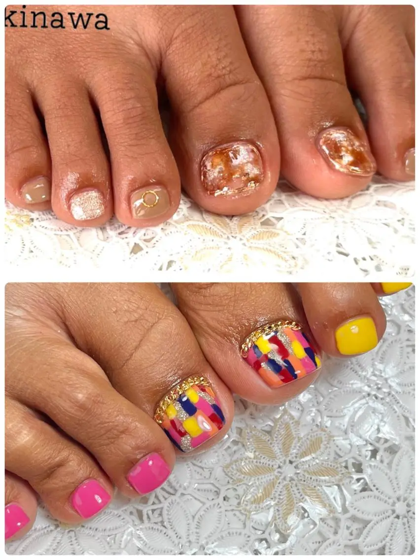 ネイル ジェルネイル 韓国ネイル パラジェル nails' it...のネイルデザイン