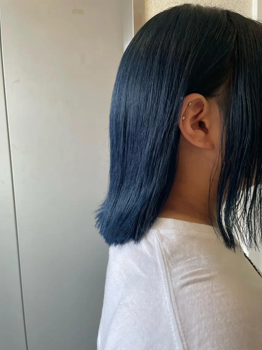ミディアム 山口 朔弥のヘアスタイル
