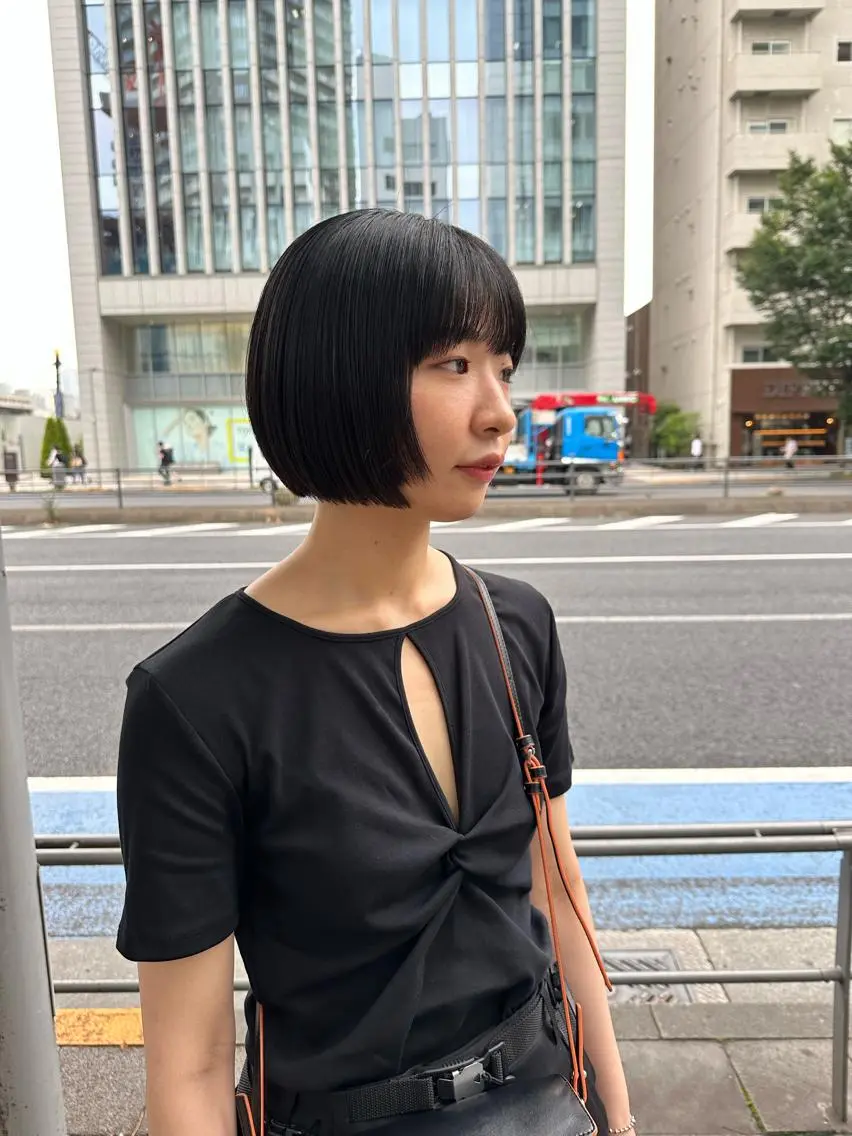 ショート カラー キッズ カット トリートメント オトナヘア🌸 harukaのヘアスタイル