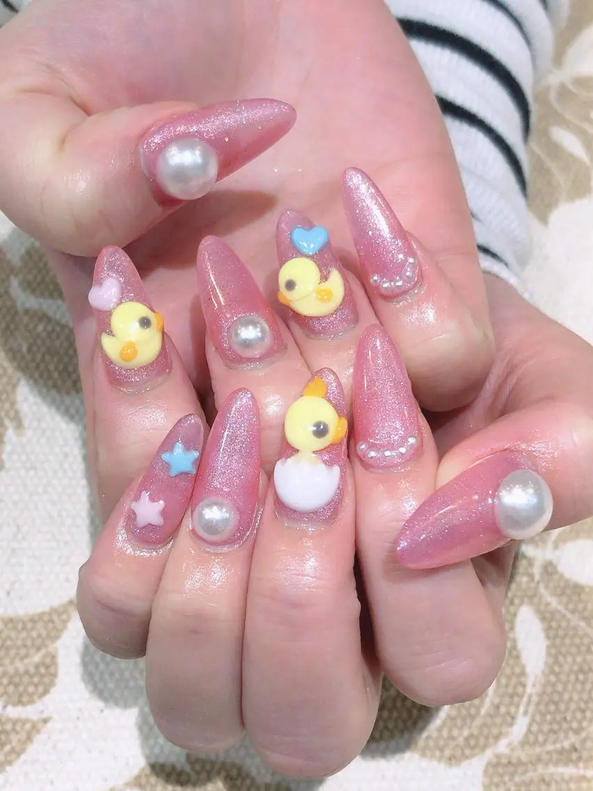 ネイル 持ち込み ハンドネイル M's Style NAIL BARのネイルデザイン