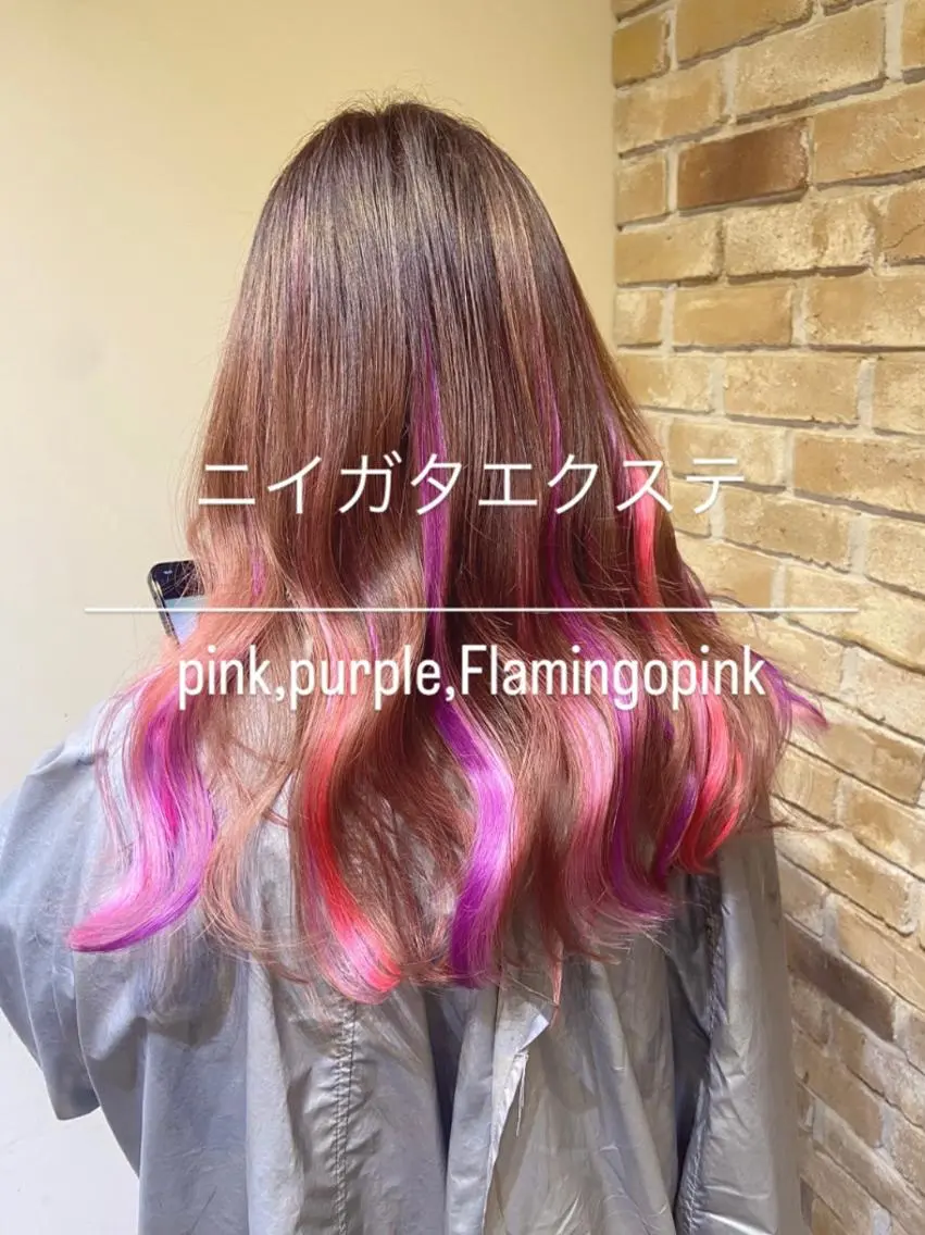 ロング ハイライト Lyhair🦊🎀 AKIのヘアスタイル