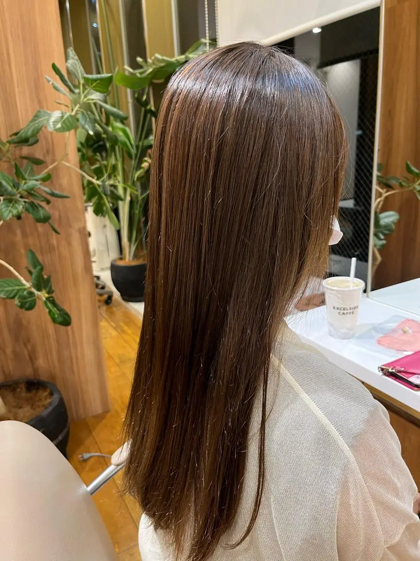 ロング パーマ 門崎未依/レイヤー/ メンズカット🪿🌼のヘアスタイル