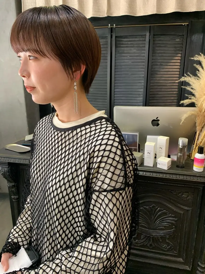 ショート カット トリートメント ショート・ボブ ・ウルフ✂︎IMAIのヘアスタイル
