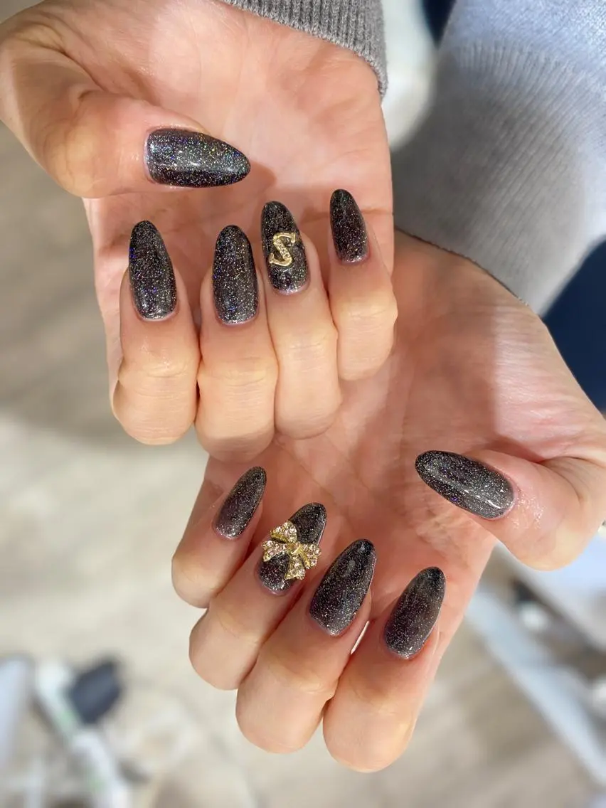 ネイル リボン Umi nail& eyelashのネイルデザイン