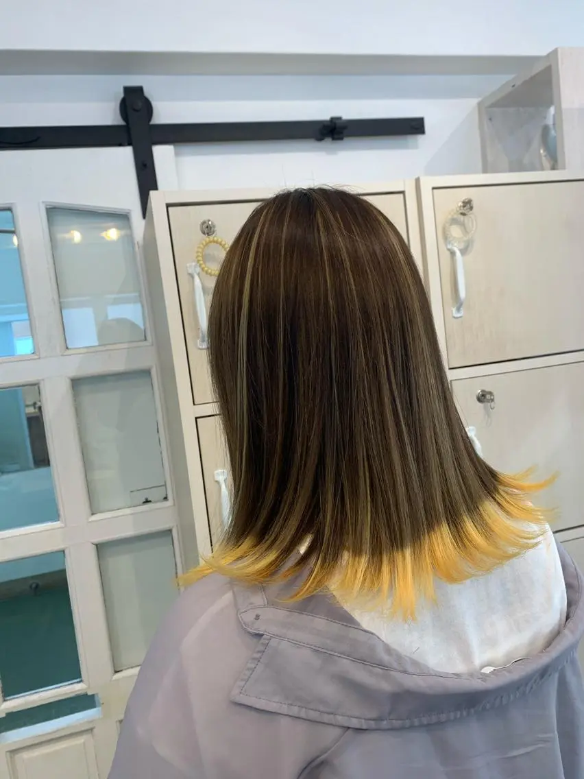 ショート カラー パーマ ヘアアレンジ メンズ ネイル マツエク・マツパ メンズハイトーン メンズパーマ ハイトーンカラー ボブ 外ハネヘア ヘアカラー トリートメント Sia中野新橋 『JUNYA』のヘアスタイル