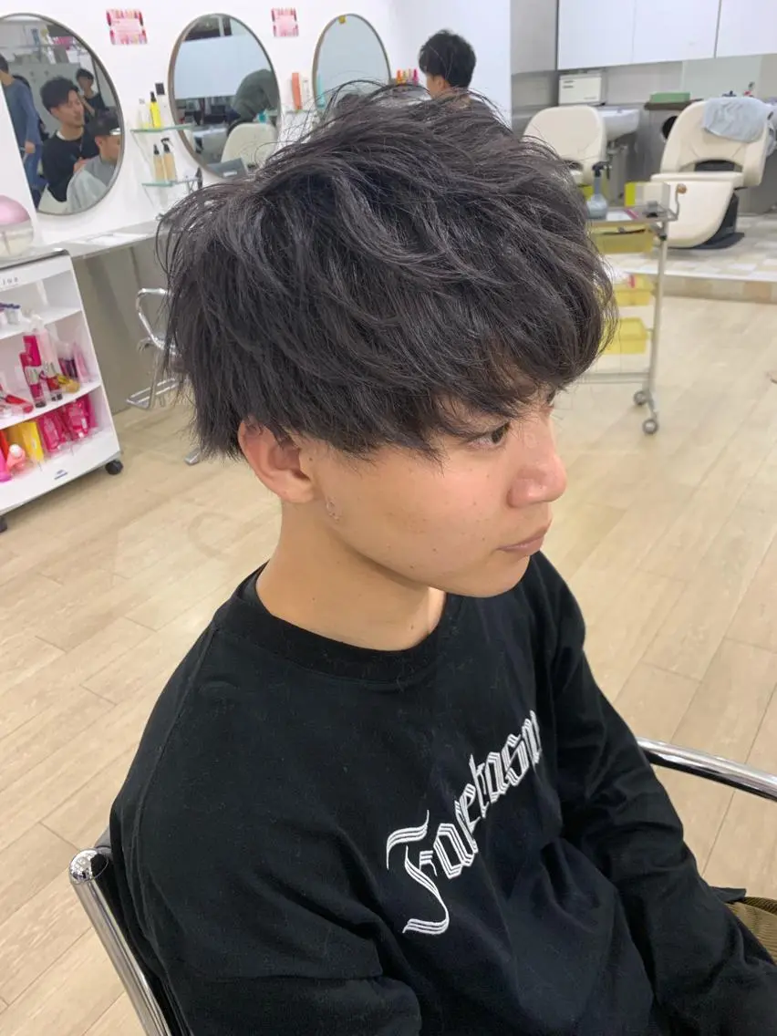 ショート メンズ カット レイヤーカット 西村あきやのヘアスタイル