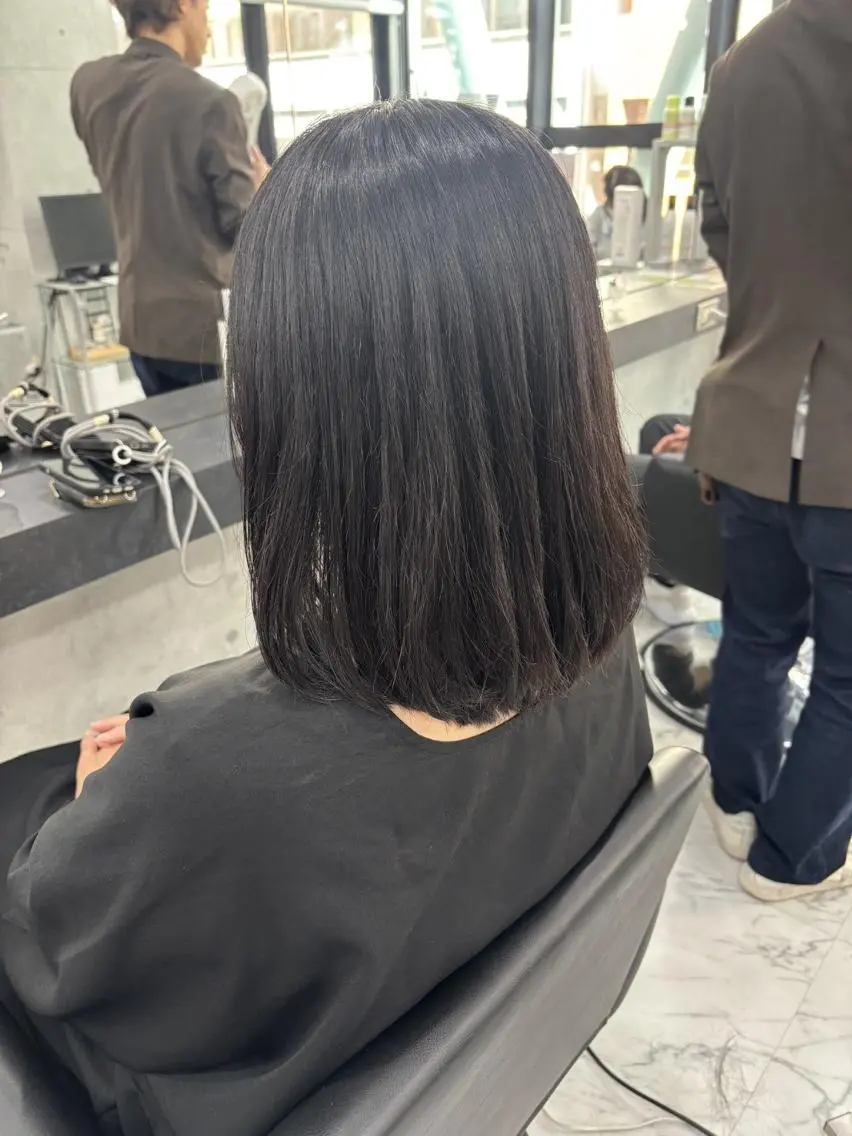 ミディアム レイヤーカット 似合わせカット カット ヘアカラー Endearing 銀座/YOKOのヘアスタイル