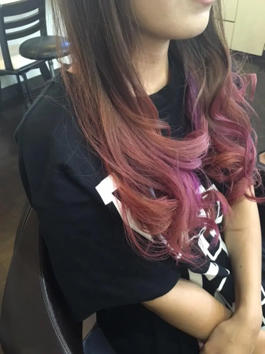 セミロング zina浦和店✊🏻 西口5分🐤スズキのヘアスタイル