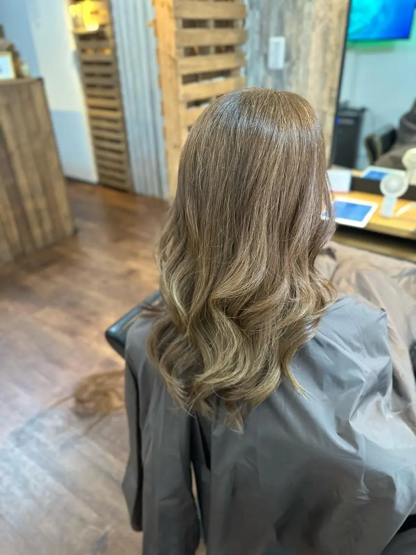 ロング カラー カット ヘアカラー Luzir⭐︎ GEN⭐︎のヘアスタイル