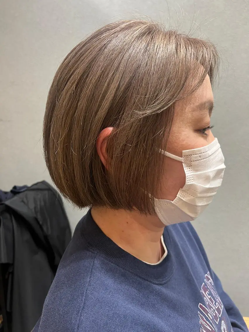 ショート カラー パーマ ヘアアレンジ メンズ キッズ ネイル マツエク・マツパ アイブロウ メンズブリーチ メンズハイライト メンズインナーカラー メンズ韓国風 ブリーチ 久木原 ゆりのヘアスタイル