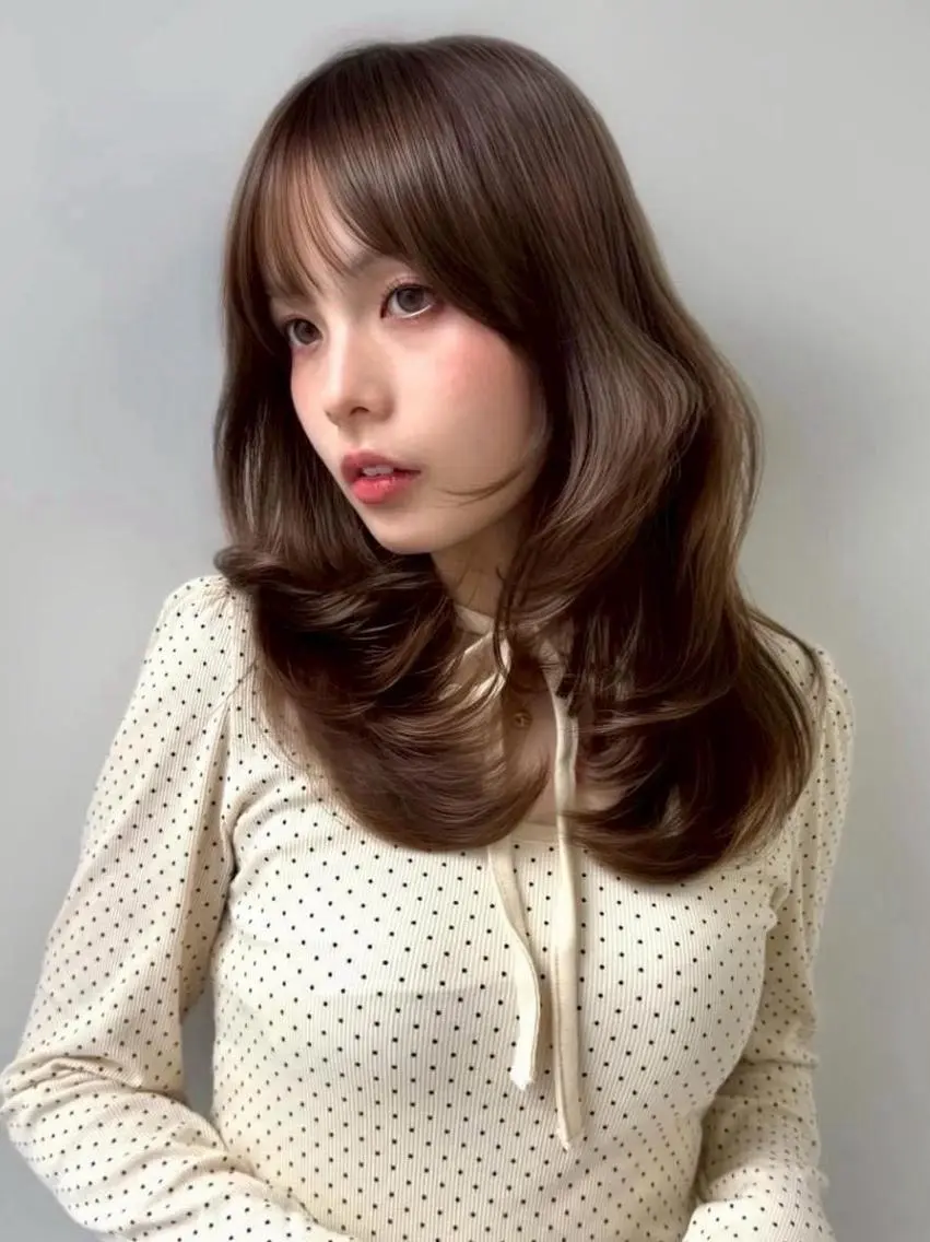 ロング 中村 かおりのヘアスタイル