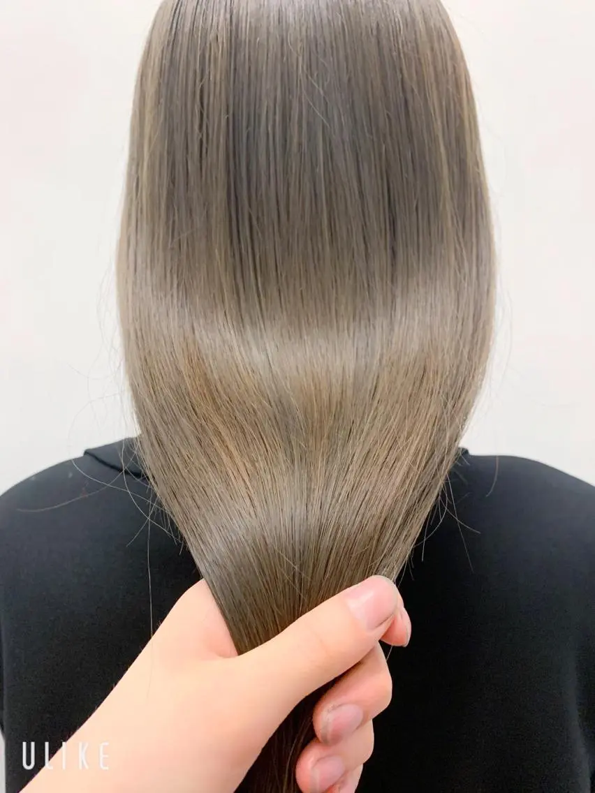 ロング カット ヘアカラー トリートメント 🍟ミニモ限定🍟 ai.stylistのヘアスタイル
