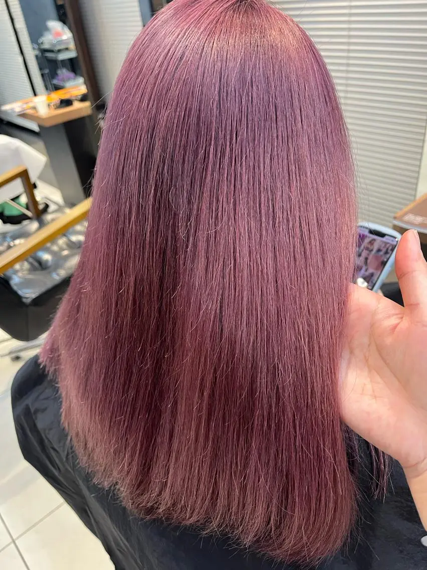 ロング カラー ヘアアレンジ ヘアカラー トリートメント 透明感カラー🤎 ゆりのヘアスタイル