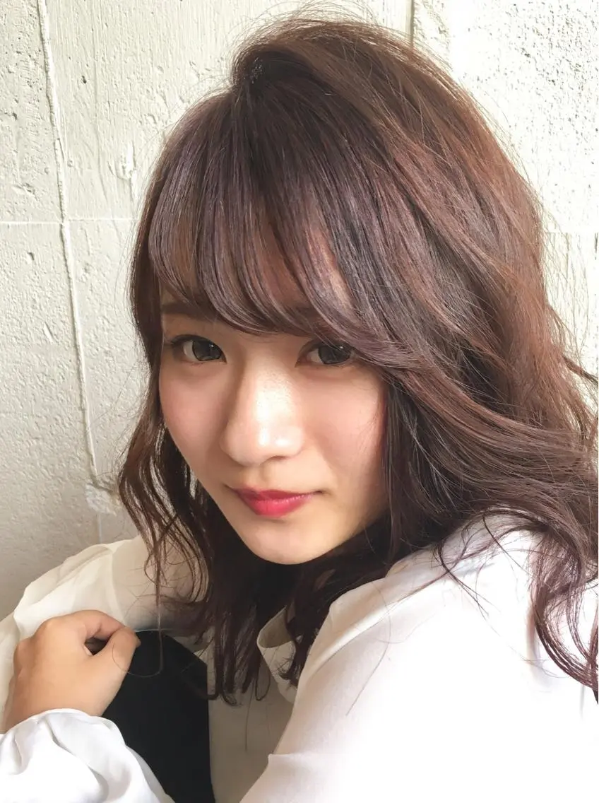ミディアム カラー カット ヘアカラー トリートメント レイヤー/大人メンズ パーマ🌀 平島拓也のヘアスタイル