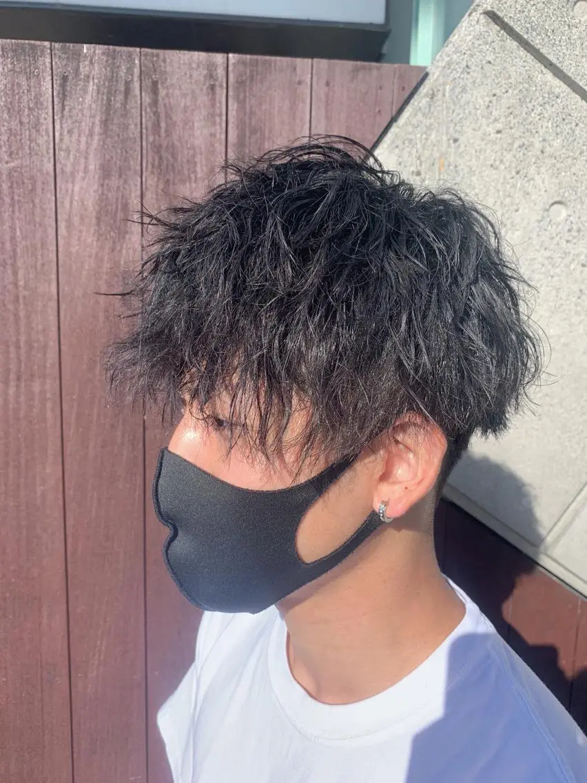 ショート 失敗しないパーマ 稲葉/草薙のヘアスタイル