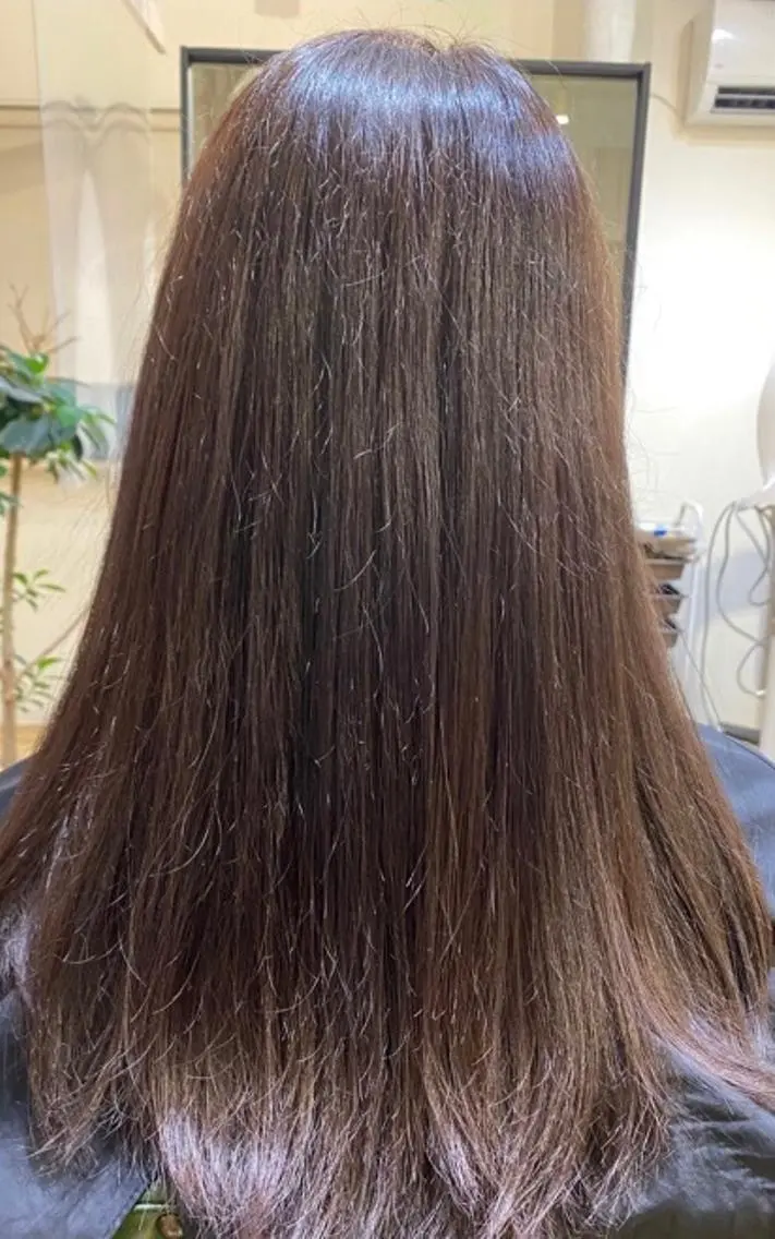 ロング カラー 透明感カラー イルミナカラー ️🫧押上️🫧はな 🫧まとまるショートのヘアスタイル