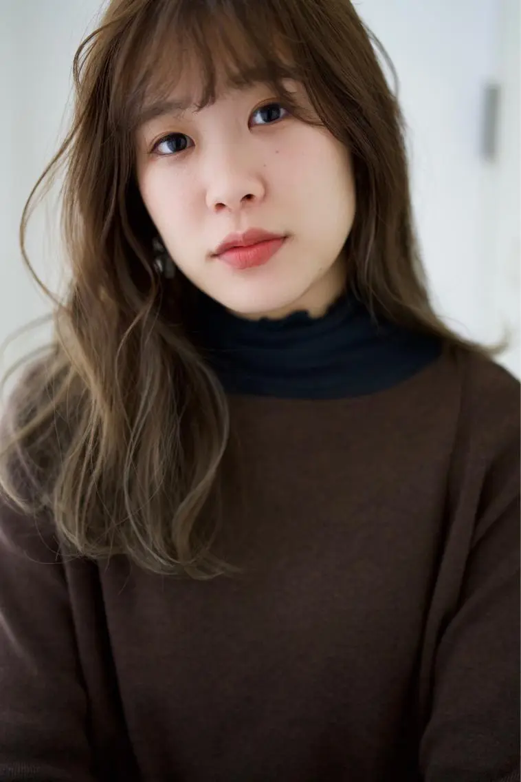 ロング カラー fio マナミのヘアスタイル