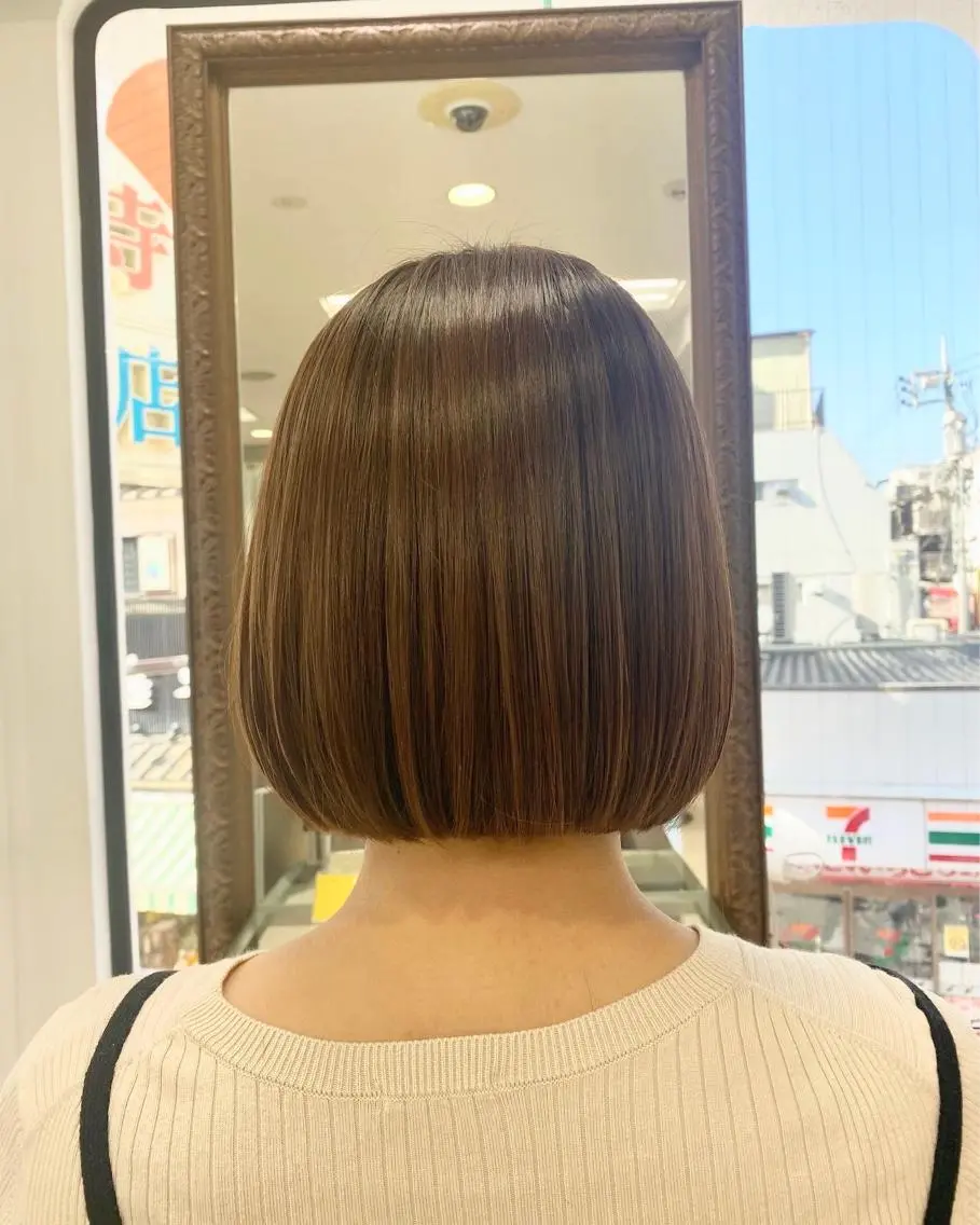 ショート ✨圧倒的ツヤ髪✨ 小野あすかのヘアスタイル