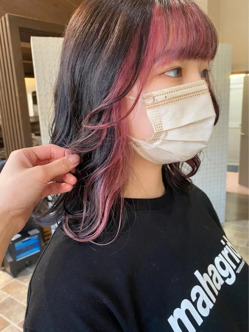 ロング 加藤 泰地のヘアスタイル