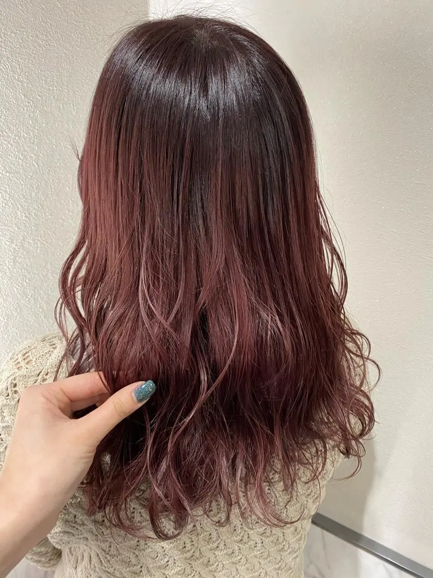 ミディアム 🩵ララモアナ nazu🩵のヘアスタイル