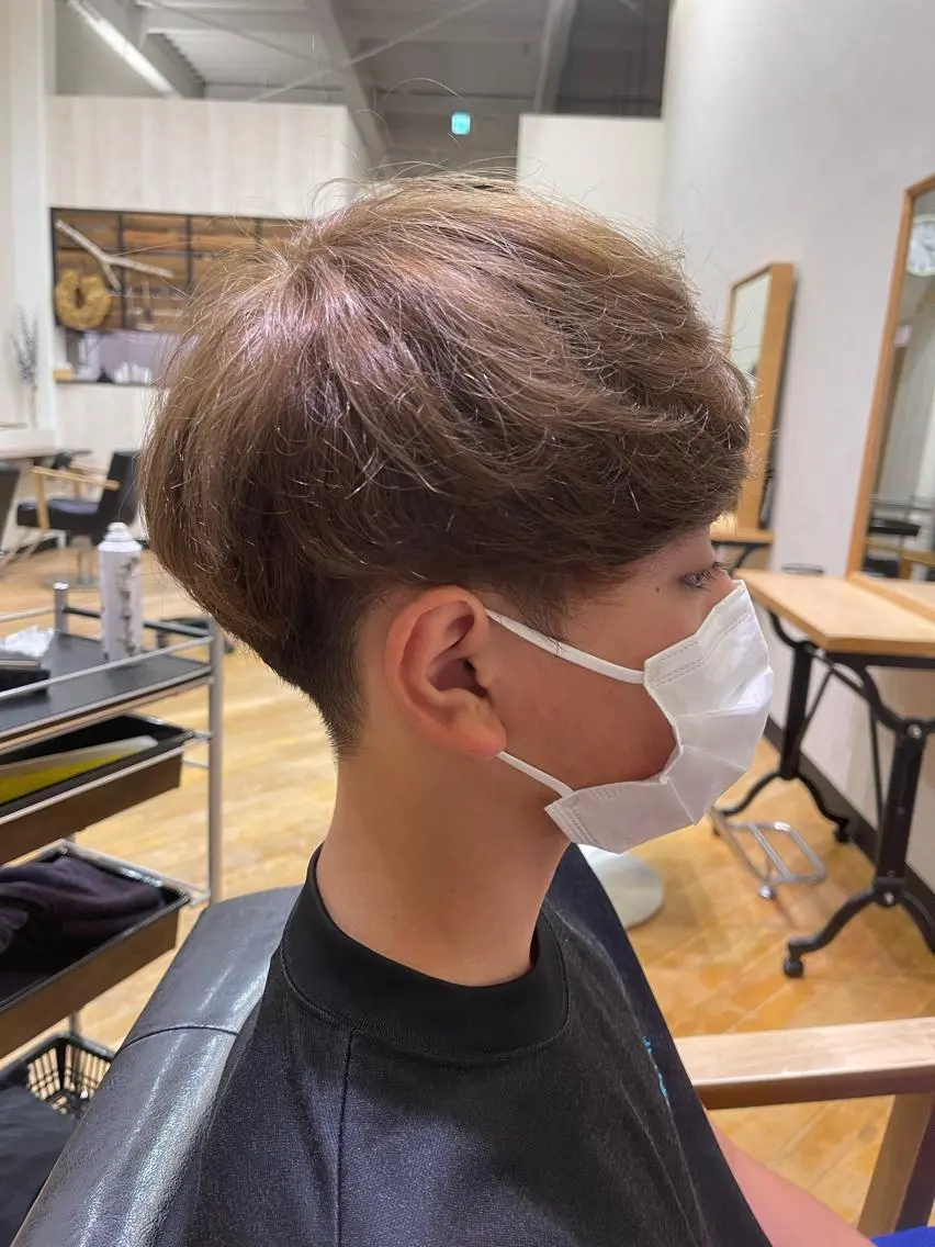 ショート ショートヘア 佐藤 海璃のヘアスタイル