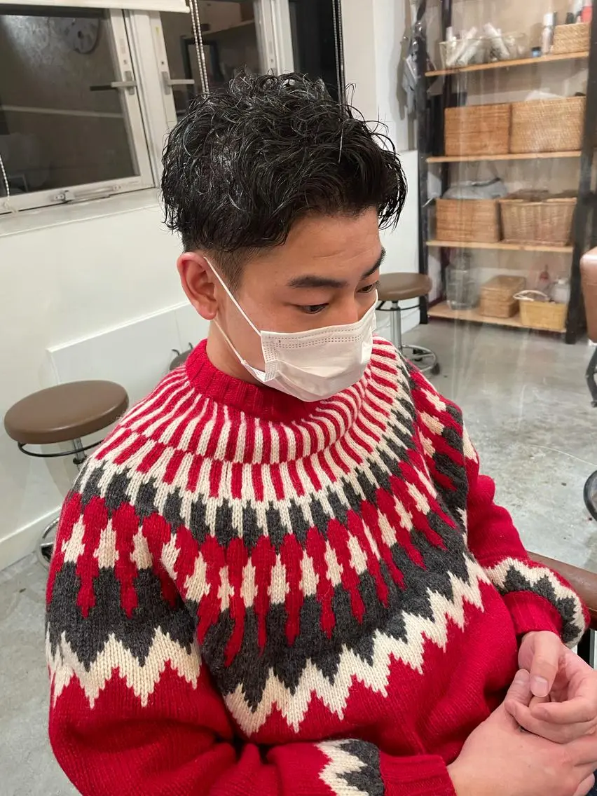 メンズ イズミ ナナコのヘアスタイル