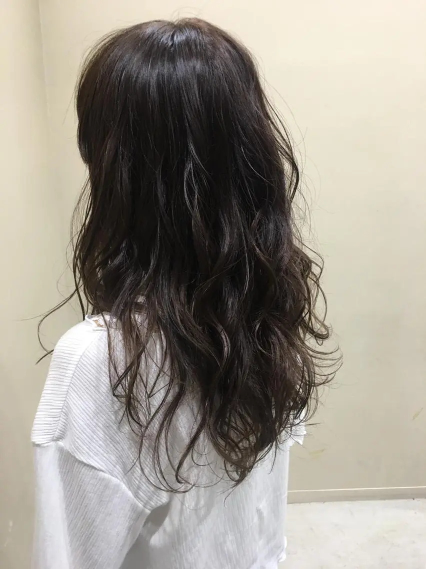 ロング 朝3秒で前髪が決まる ✂️ヒロのヘアスタイル