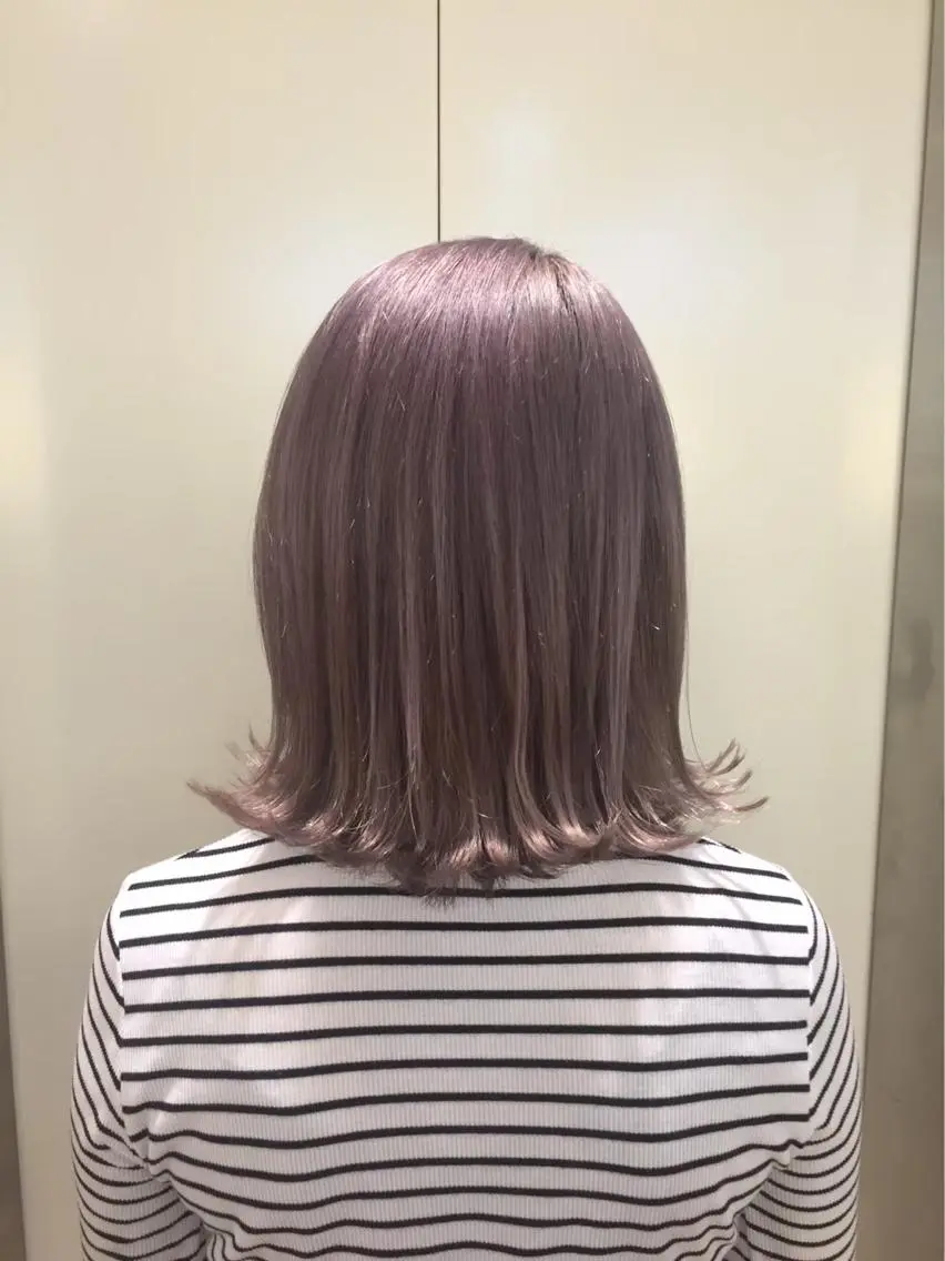 ショート カラー Maya川越/ エクステ/ハイトーンのヘアスタイル