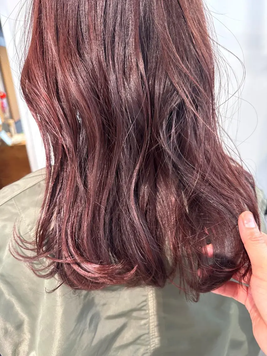セミロング カラー ブラウンカラー fit/ madokaのヘアスタイル