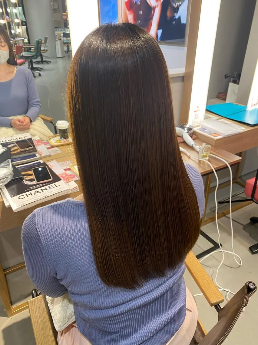 ロング unopulir 景山　凌のヘアスタイル