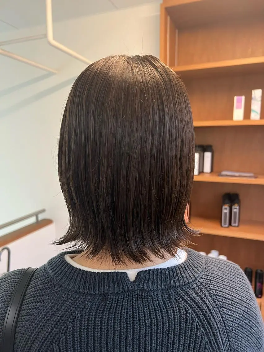 ショート カラー Ami ケアブリーチ/表参道のヘアスタイル