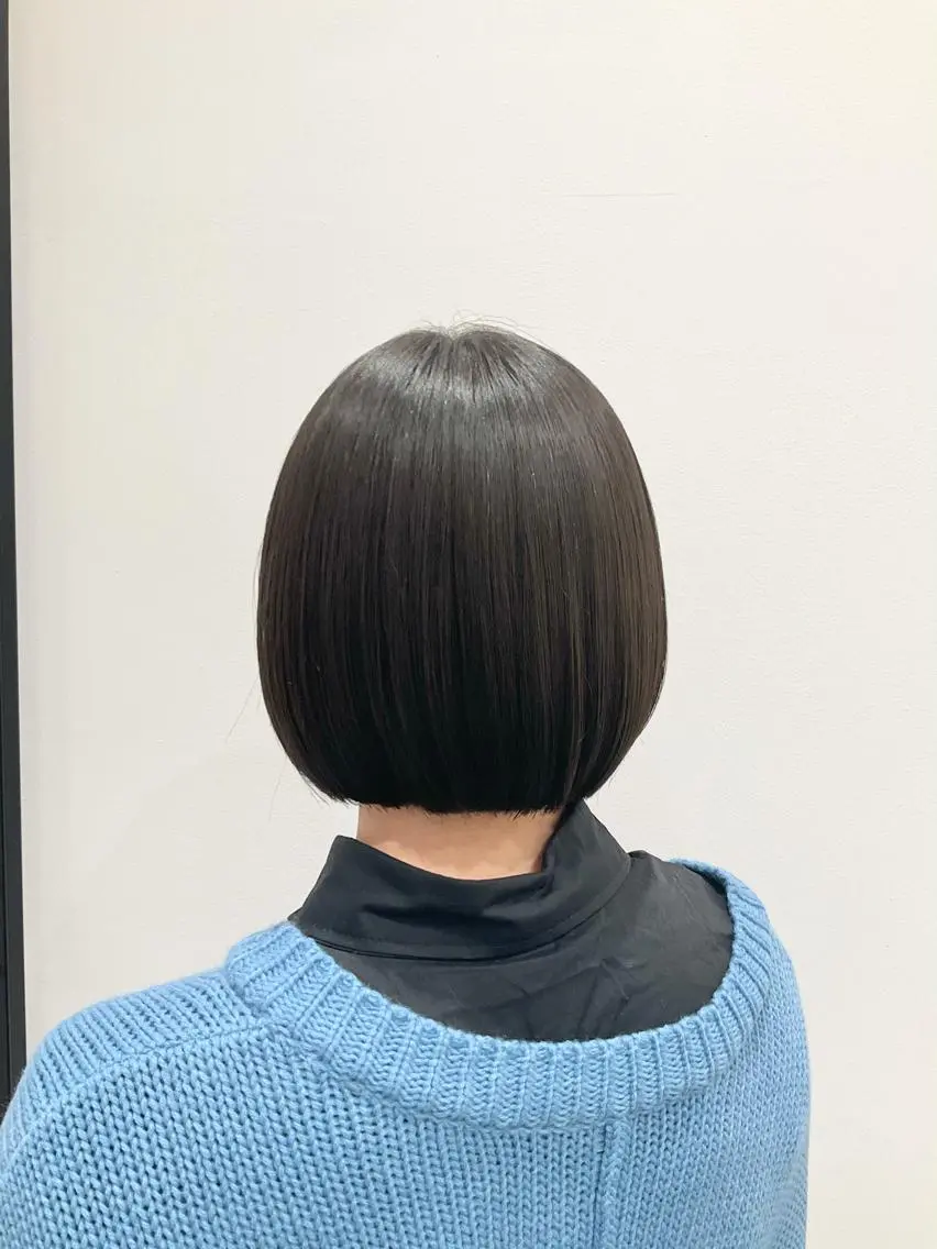 ショート ボブ カット トリートメント ヘッドスパ ヘアセット yoshi ☆のヘアスタイル