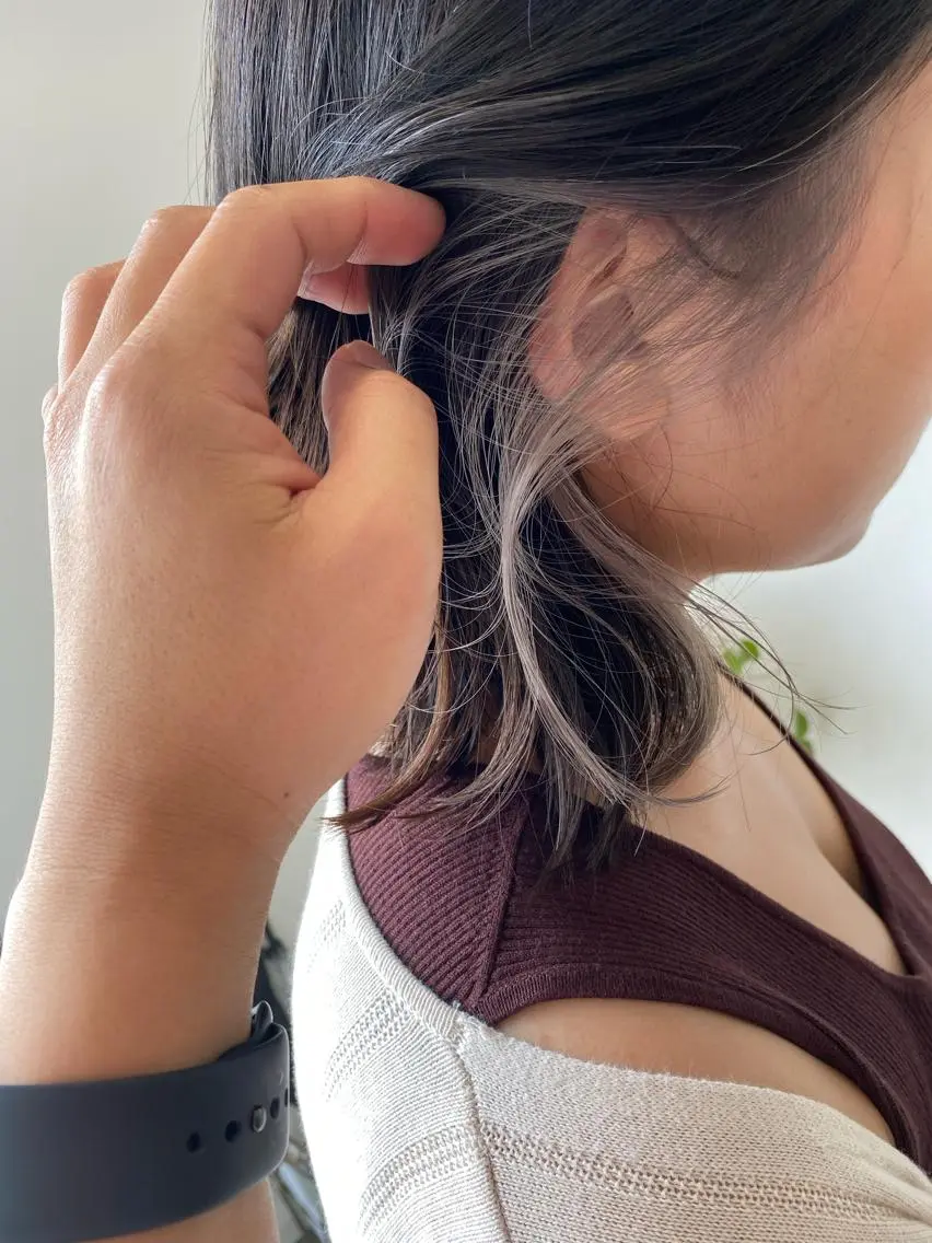 ミディアム 粕川 達哉のヘアスタイル