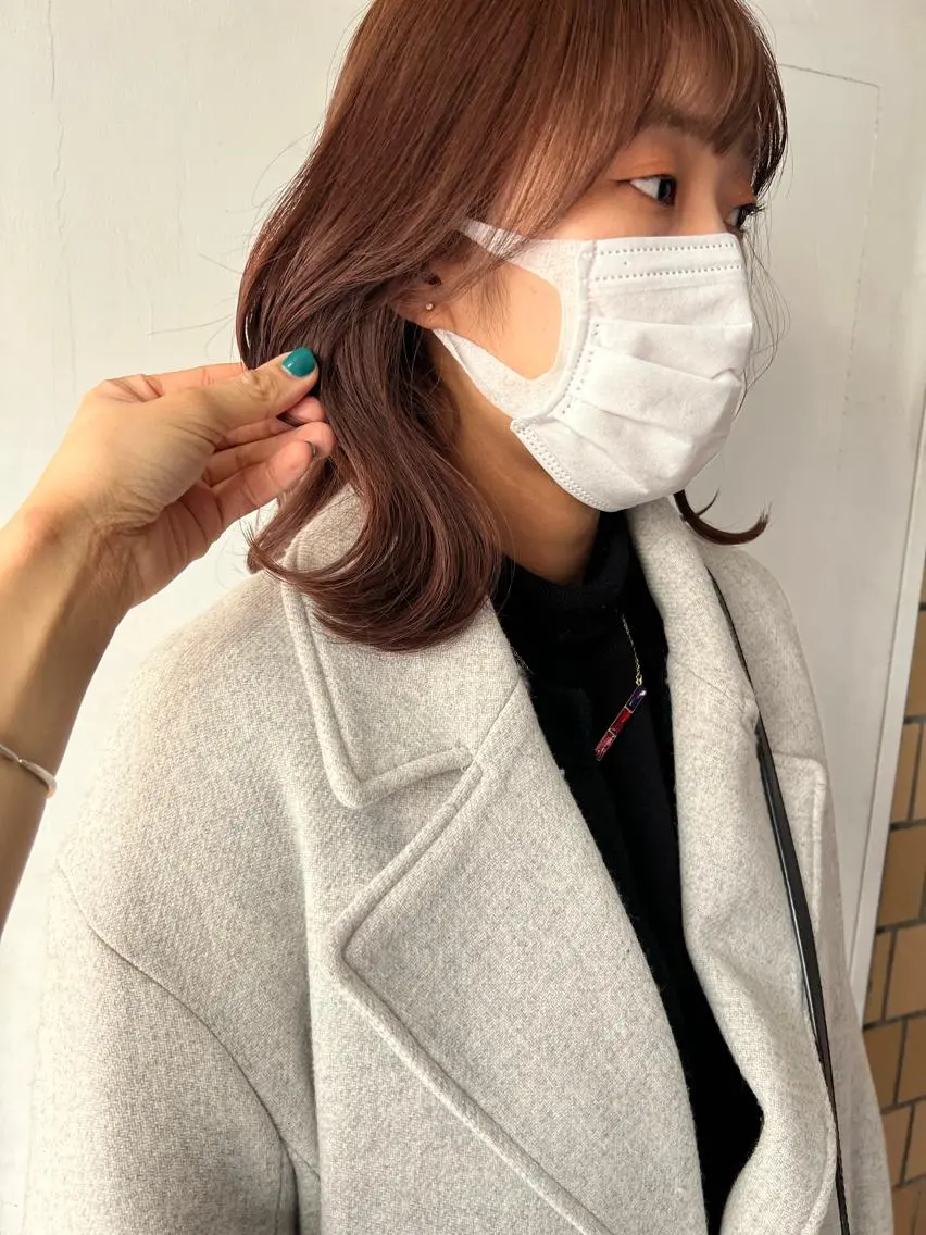 ミディアム 🍃透明感スタイル yu-ka🍃のヘアスタイル