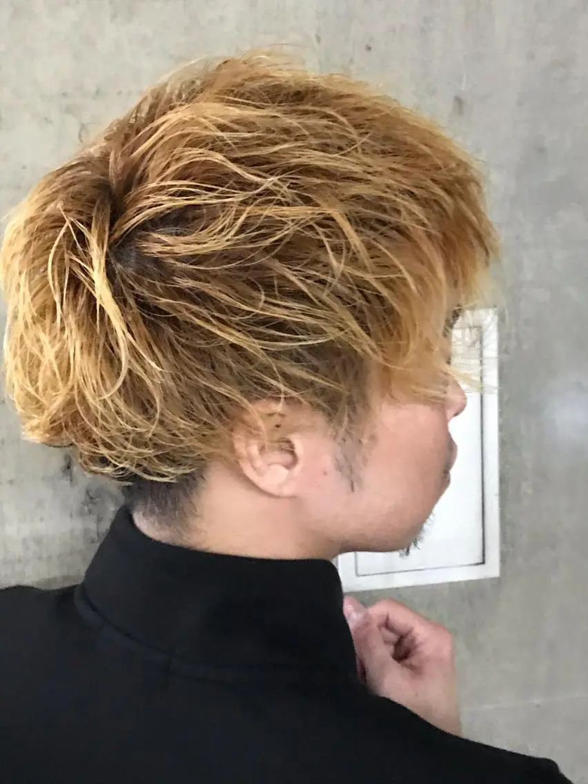 ショート メンズ ショートヘア 阿多 克昇のヘアスタイル