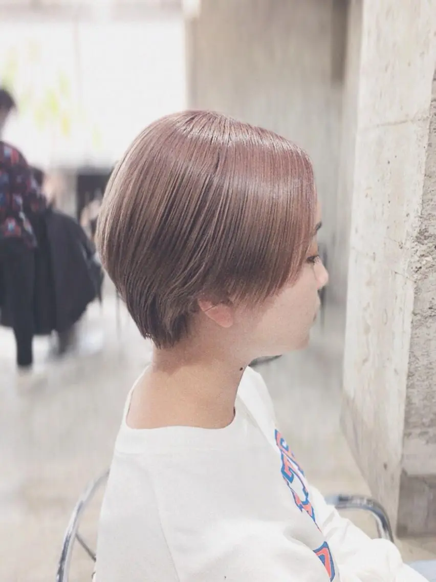 ショート カラー ダブルカラー hair deep /田口貴也のヘアスタイル