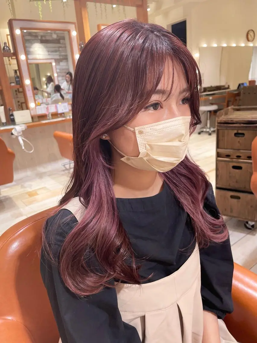 ロング 清水 ちひろ ✄トップスタイリストのヘアスタイル