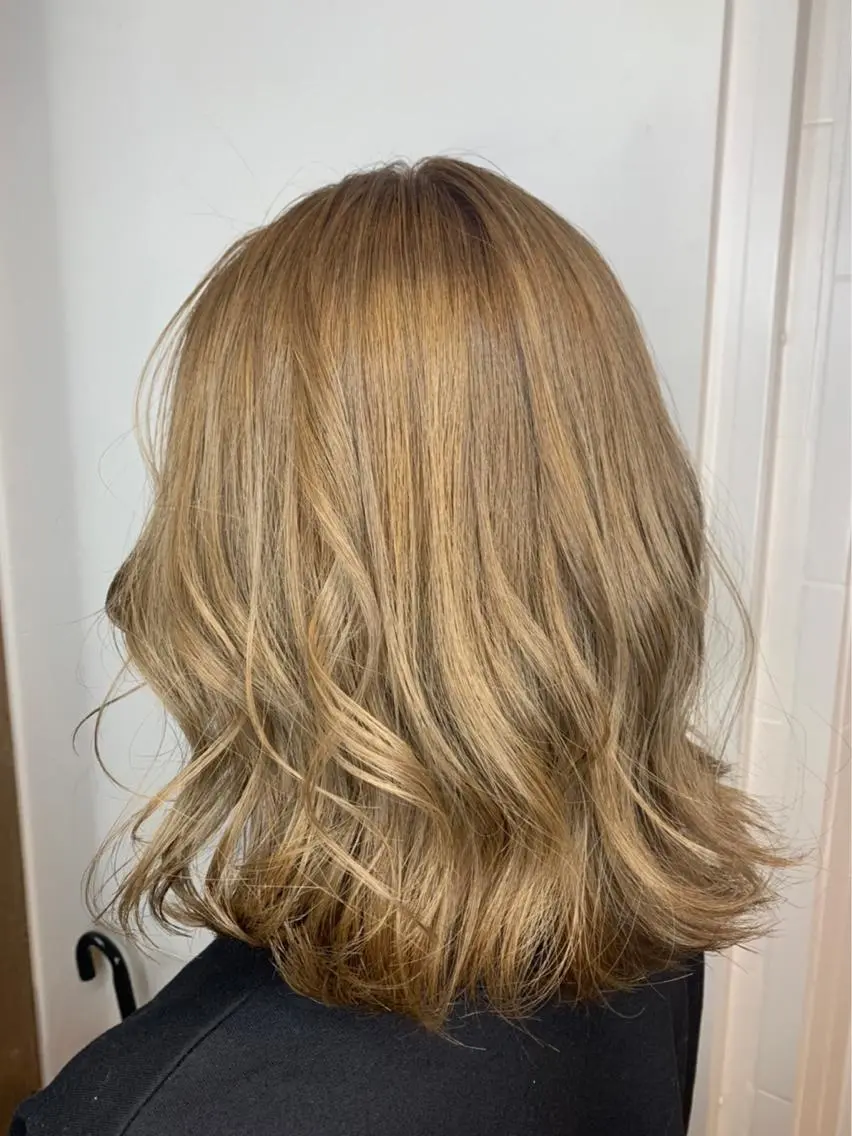 ミディアム カラー メンズ特化 井手伸哉のヘアスタイル