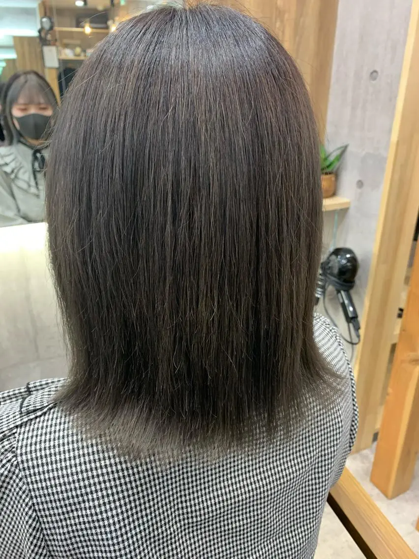 ミディアム カラー バレイヤージュ ブリーチ ケアブリーチ ダブルカラー グラデーションカラー ヘアカラー memento 斎藤大覚のヘアスタイル