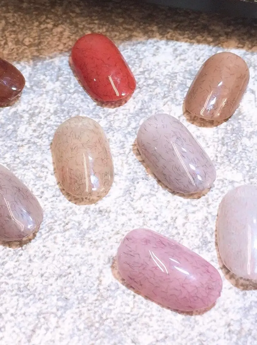 ネイル ワンカラーネイル LOVE NAIL 💕Sonoのネイルデザイン