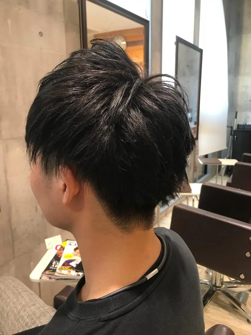 ショート カラー パーマ ヘアアレンジ メンズ キッズ ネイル マツエク・マツパ カット ヘアカラー トリートメント EnBlesS西宮 マンツーマン神道有基のヘアスタイル