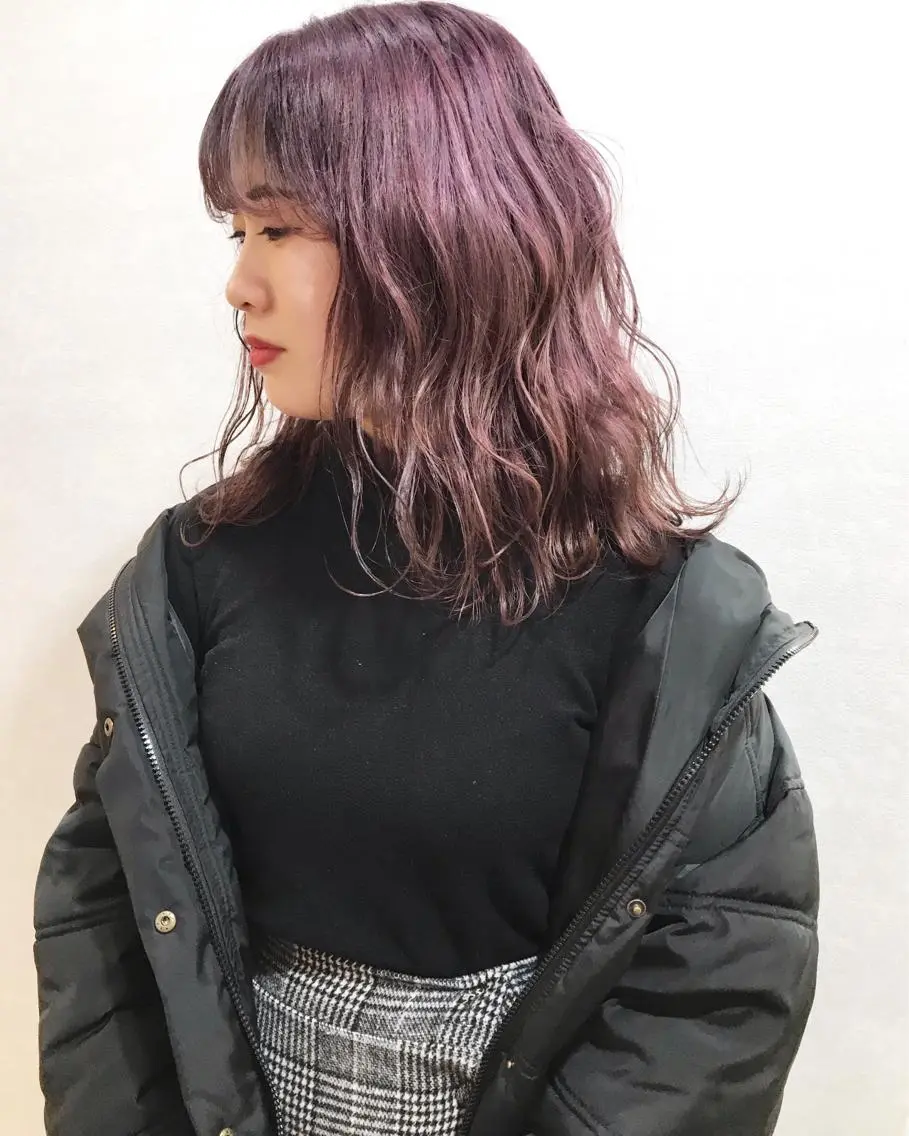 ミディアム カラー 🧡色落ちまで2度 楽しめる🧡ヨシキのヘアスタイル