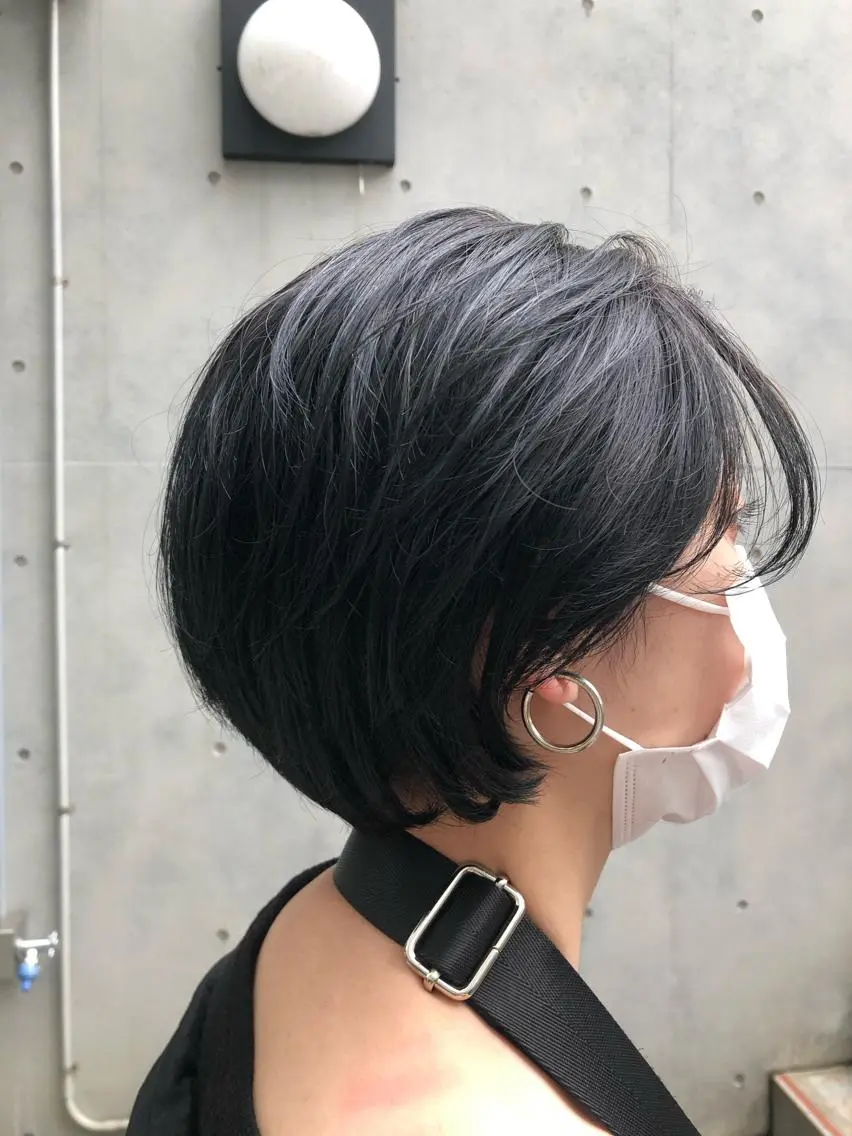 ショート kaho.🌿 ショートヘア⭐️のヘアスタイル