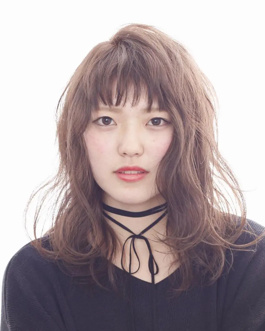 ミディアム 中野 恵脩のヘアスタイル