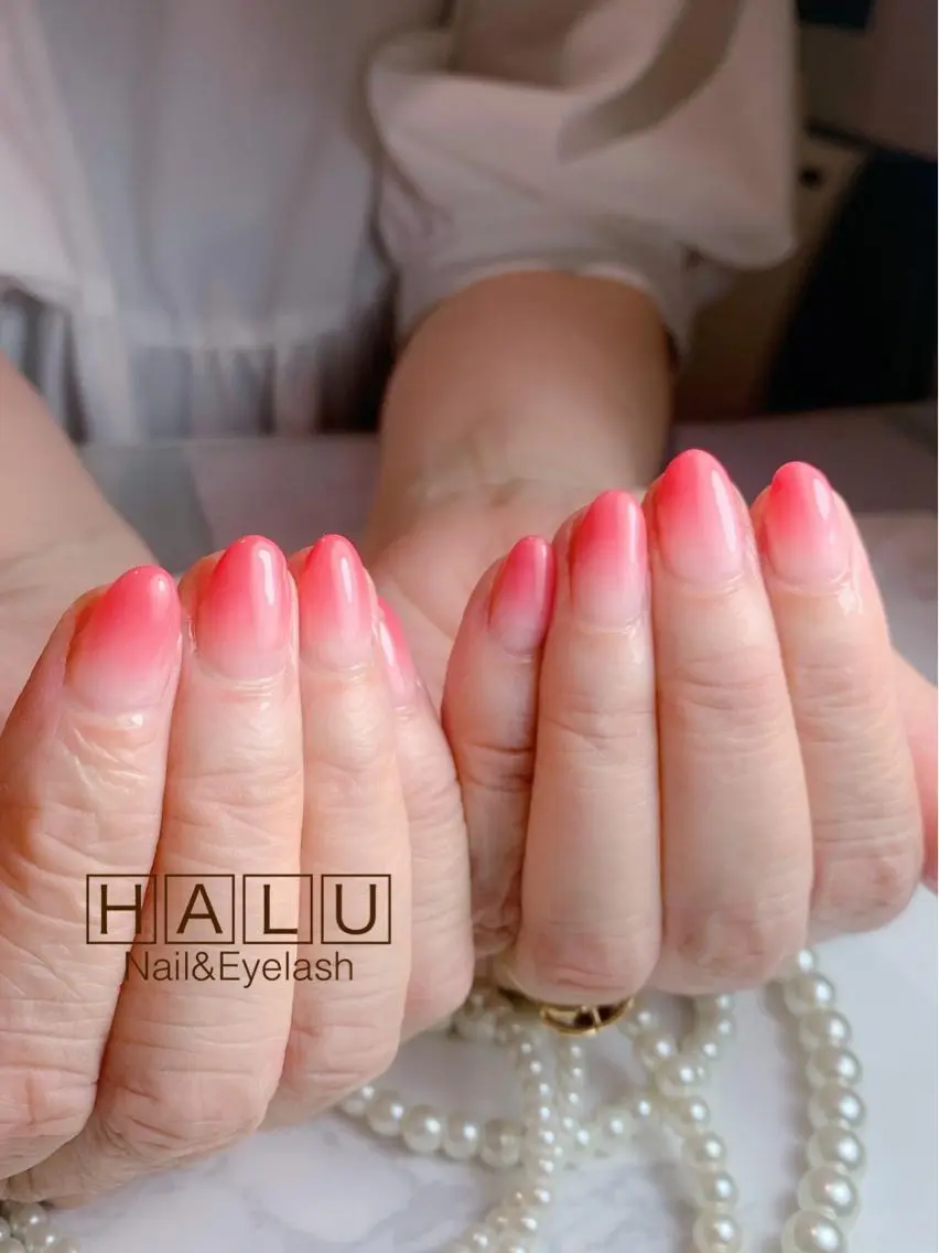 ネイル グラデーション HALU ハルのネイルデザイン