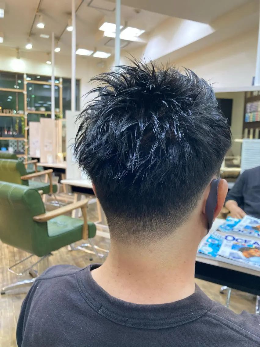 ショート メンズ 刈り上げ ショートヘア カット 赤羽、髪質改善サロン 吉野リョウスケのヘアスタイル