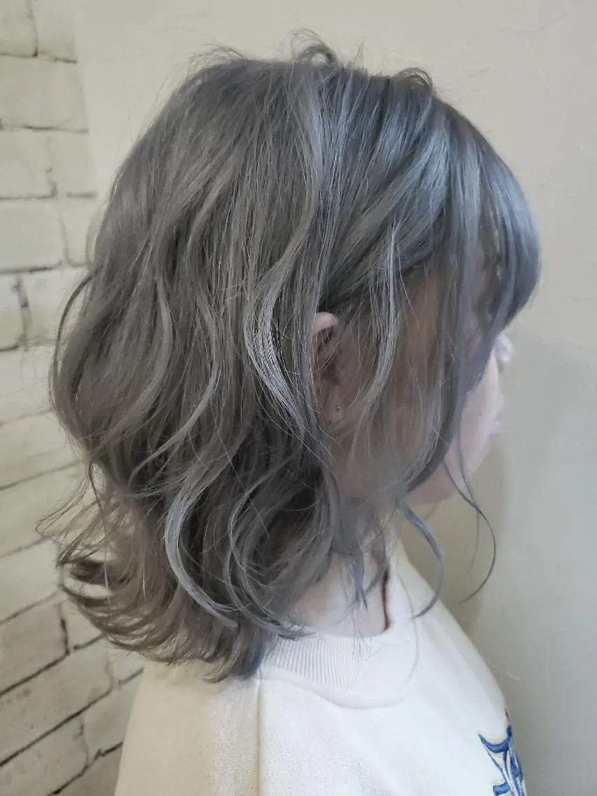 ロング カラー パーマ ヘアアレンジ グラデーションカラー ハイライトカラー ハイライト まとまり💯悩み改善 ★松本尚弥★店長のヘアスタイル
